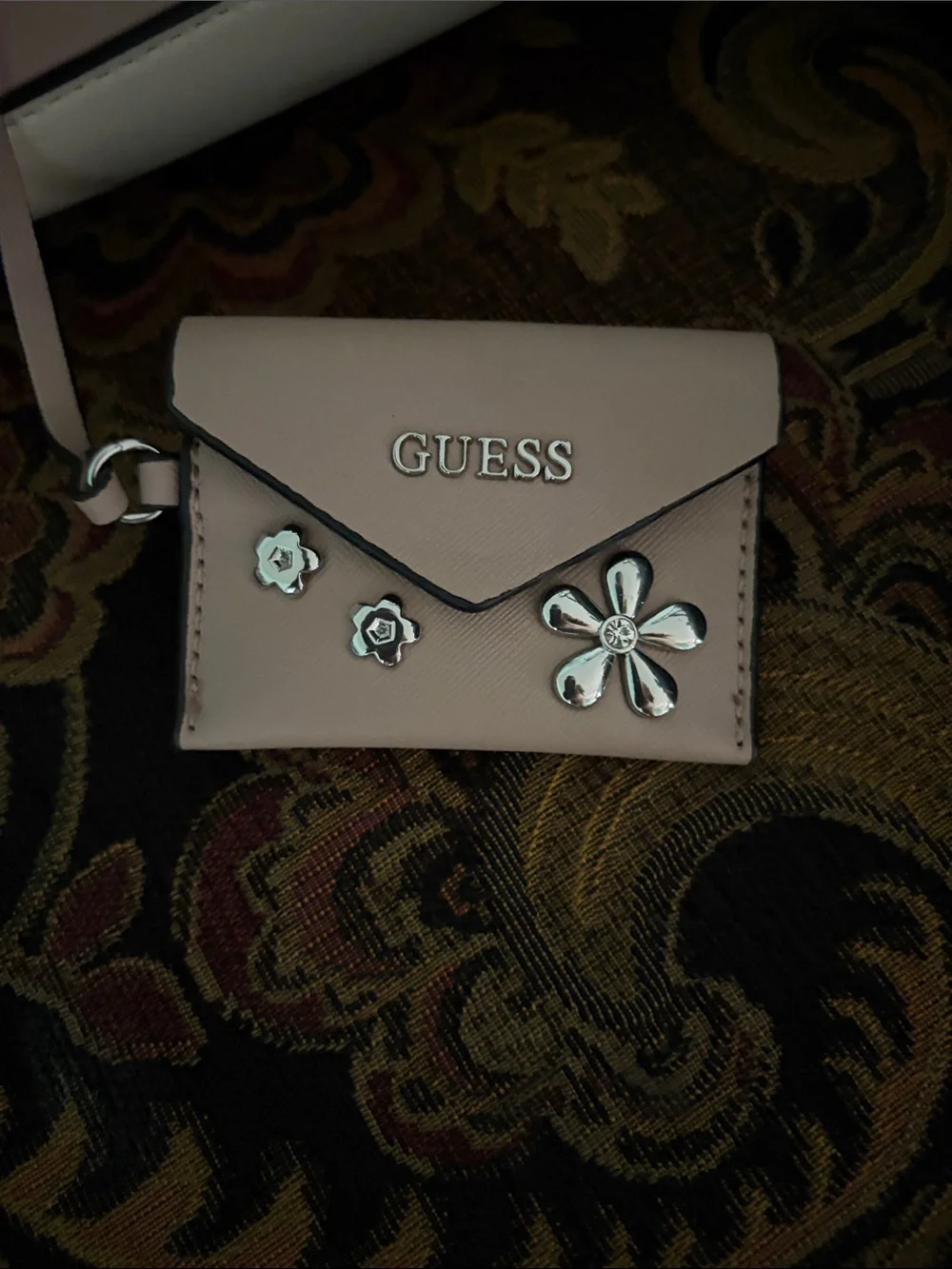Guess Handbag Ivory and Mauve